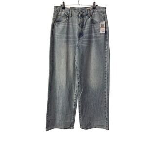 NEW BLANKNYC The Harrison 29 Low Rise Baggy Wide Leg Jeans Light Wash